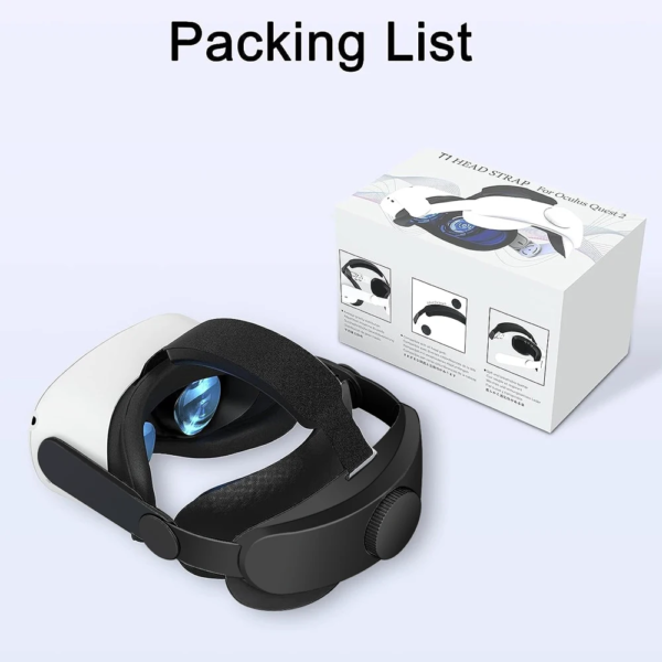 Compatible with ,Quest 2 Accessories Adjustable Elite Head Strap Replacement for Enhanced Comfort Support and Gaming Immersion - Image 7