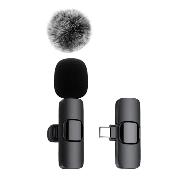 NEW Wireless Lavalier Microphone Audio Video Recording Mini Mic for Iphone Android Laptop Live Gaming Mobile Phone Microphone - Image 10