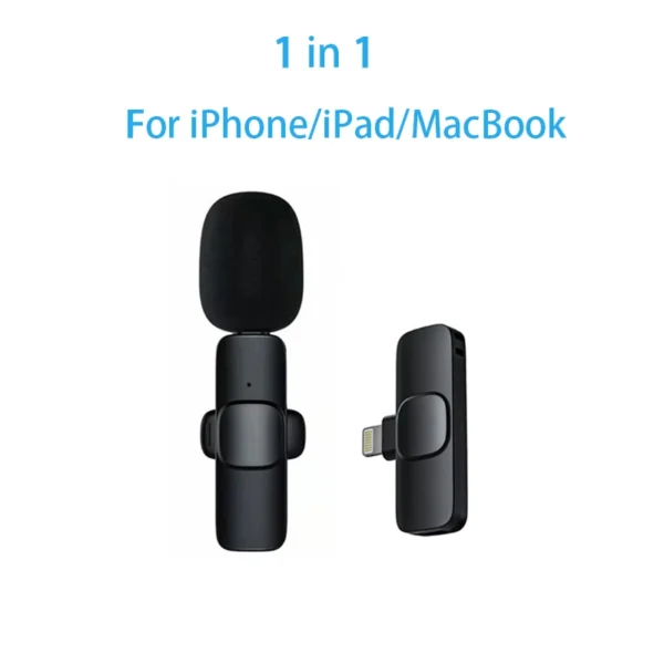 New Wireless Lavalier Microphone Portable Audio Video Recording Mini Microphone for Iphone Android PC Camera Live Gaming Phone - Image 16