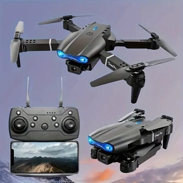 E99 Pro Drone Quadcopter – HD 6K Photography UAV with Altitude Fixation