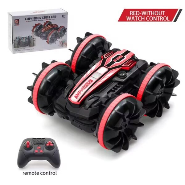 LED Amphibious Remote Control Car – Waterproof Stunt Car with Double Sided Drift & 360° Rotation - Image 8