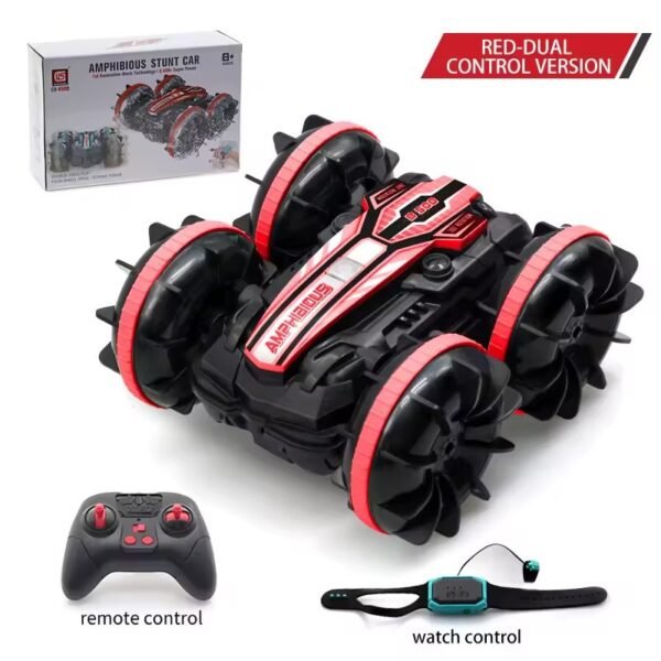 LED Amphibious Remote Control Car – Waterproof Stunt Car with Double Sided Drift & 360° Rotation - Image 14