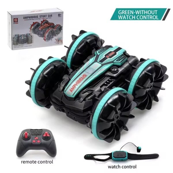 LED Amphibious Remote Control Car – Waterproof Stunt Car with Double Sided Drift & 360° Rotation - Image 16