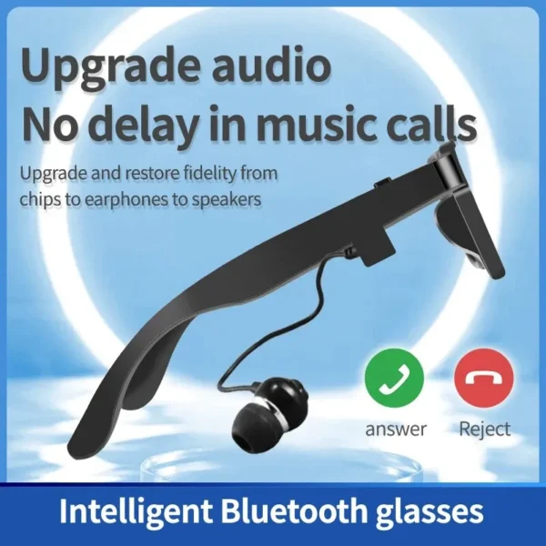 Smart Glasses Headset Wireless Bluetooth Sunglasses Outdoor Sport Earphone Calling Music Anti-Blue Eyeglasses Headphones - Image 4