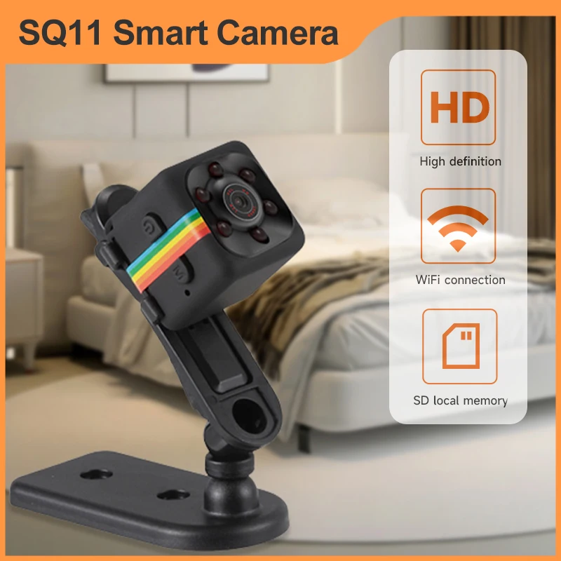 SQ11 Mini Camera HD 1080P Wireless Sensor Night Vision Camcorder DVR Micro Cam Sport DV Audio Video Recorder