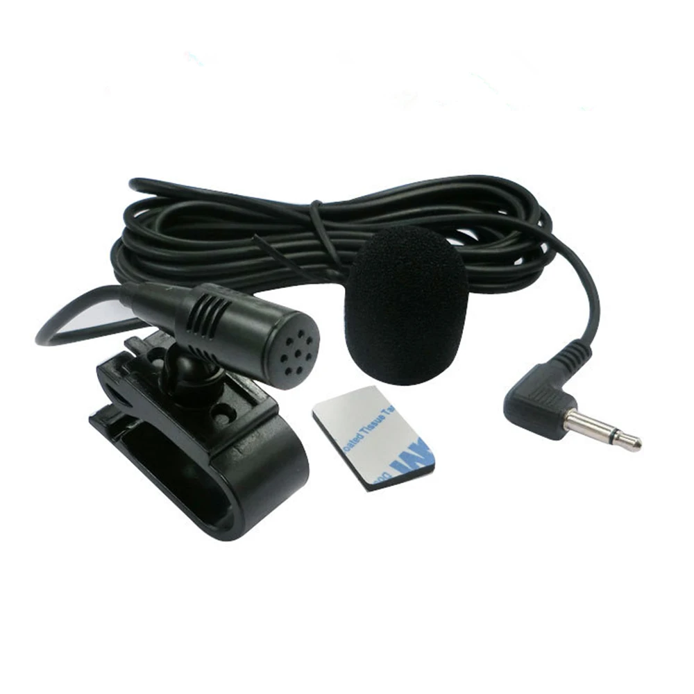 Car Microphone Micro Car Radio 3.5Mm Jack Mic Stereo Mini Wired External Microphone for Auto Dvd Radio 3M Long Mini Microfono - Image 3