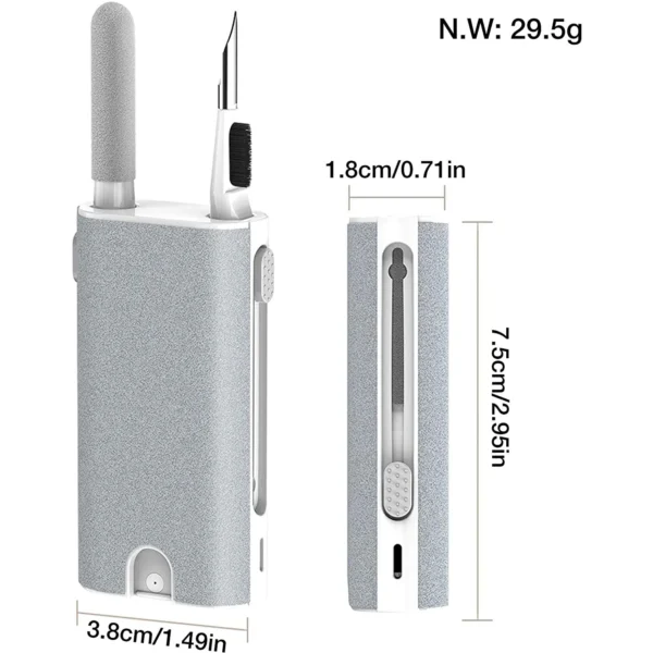 5 in 1 Earphone Cleaner Brush Kit Camera Phone Tablet Laptop TV Screen Cleaning Tools Headset Cleaning Pen for Airpod Pro 3 2 1 - Image 8