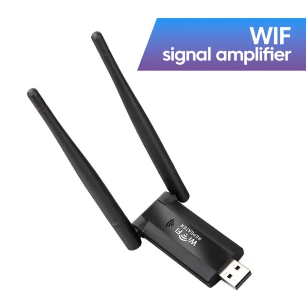 2.4G 300Mbps Wireless USB Wifi Repeater Extender Wifi Signal Amplifier Booster Long Range Wi-Fi Router Home Network Extension