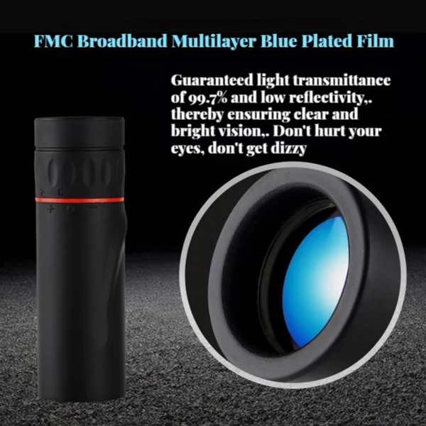 2000X24 HD Monocular Telescope Mini Portable Mobile Phone Telescope with Holder Outdoor Camping Hunting Birdwatching Telescopes - Image 7