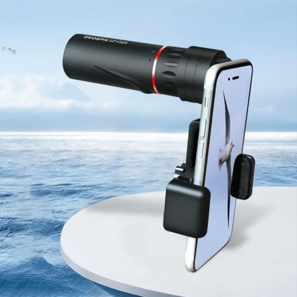 2000X24 HD Monocular Telescope Mini Portable Mobile Phone Telescope with Holder Outdoor Camping Hunting Birdwatching Telescopes - Image 3