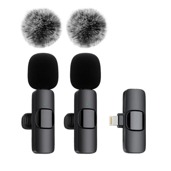 NEW Wireless Lavalier Microphone Audio Video Recording Mini Mic for Iphone Android Laptop Live Gaming Mobile Phone Microphone - Image 9