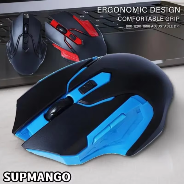 46 Wireless Mouse Universal Office Computer Ergonomic Game Mouse Laptop Student Computer Desktop Computer - Image 3